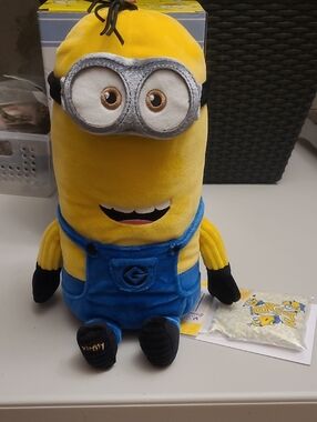 Scentsy Kevin Minions Plush Buddy  - Yellow and Blue NIB!!